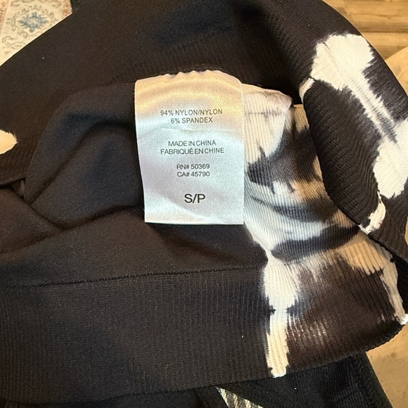 Spalding Black and White Tie-Dye Tank Top small - Picture 6 of 6